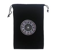 Tarot Pockets: Including Tarot Cloth Bag 12x17.5cm, Jewelry Pouch | Cube Bag Jewelry Velvet Storage Handy Bols for Gemstones Rystals Jewelry