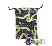 Tarot Pouch | Tarot Deck Velvet Holder Bag | Printed Organizer Divination Accessories for Rune Crystal Trinket Jewelry Teens Adults Travel Gatherings Game Night Party, SAE01#, Refer to description