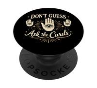 Tarot Reader Mystic Astrology Witchy Humor Spiritual tarot PopSockets Adhesive PopGrip