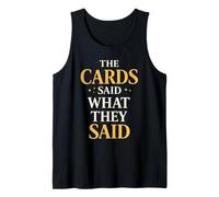 Tarot Reader Mystic Astrology Witchy Humor Spiritual Tarot Tank Top