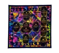Tarot Reading Cloth, Desk Altar Layout, Divination Aid With Easy Use, Spiritual Care Accessory With Strong Function, Handy Aid For Table Game Meditation Beginners Fortune-Telling Occult Enthusiasts