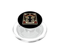 Tarot Skeleton Lesbian Pride LGBTQ Equal Rights Transgender PopSockets PopGrip for MagSafe