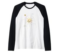 Tarot Star The Star Astrology Esoteric Arcana Raglan Baseball Tee