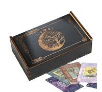 Tarot Storage Case, Push Pull Tarot Storage Box Trinket Box