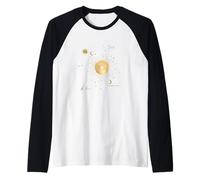 Tarot Sun The Sun Astrology Esoteric Arcana Raglan Baseball Tee