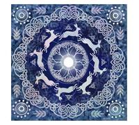 Tarot Table Cloth Mat Geometric Divination Tablecloth Board Game Card Pad Spiritual Card Reading Psycho Reading Mat