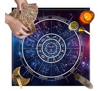 Tarot Table Cloth | Tarot Card Reading Cloth | Portable Tarot Cloth for Spread, Decorative Witchery Supplies for Tarot Card Lovers