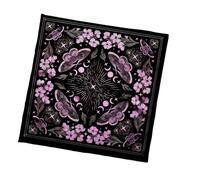 Tarot Tablecloth Altar Cloth Astrology Nerve Cloth Tapestry Wall Decor Astrology Flower Pattern Tarot Card Spiritual Deck Cloth