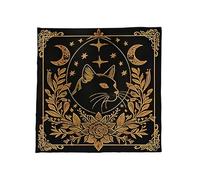 Tarot Tablecloth Altar Cloth Astrology Nerve Cloth Tapestry Wall Decor Astrology Flower Pattern Tarot Card Spiritual Deck Cloth