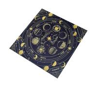 Tarot Tablecloth Altar Cloth Moon Phase Pattern Astrology Tablecloth Division Card Cloth Tapestry Wall Decor Moon Phase Pattern Tarot Card Tablecloth Spiritual Deck Cloth