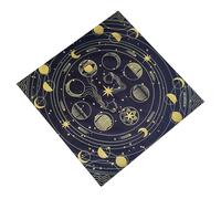 Tarot Tablecloth Altar Cloth Moon Phase Pattern Astrology Tablecloth Division Card Cloth Tapestry Wall Decor Moon Phase Pattern Tarot Card Tablecloth Spiritual Deck Cloth