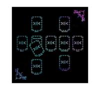 Tarot Tablecloth Altar Cloth Reading Cards Astrology Tablecloth Divination Card Cloth Tapestry Wall Decor