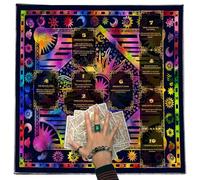 Tarot Tablecloth Altar Cloth Reading Cards Astrology Tablecloth Diviners Card Cloth Tapestry Wall Decor