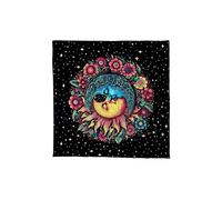 Tarot Tablecloth Altar Cloth Sun Moon / Owlology Astrology Sacred Cloth Tapestry Wall Decor Sun Moon / Owl Tarot Card Spiritual Deck Cloth