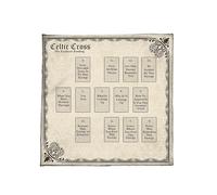 Tarot Tablecloth Altar Cloth Zodiac Astrology Tablecloth Divination Card Tapestry Wall Decor Altar Tarot Cards
