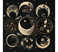 Tarot Tablecloth Moon Flower Astrology Altar Cloth Deviation Card Table Cloth Tapestry Magic Supplies