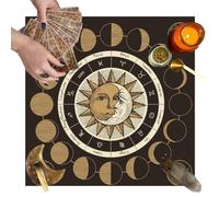 Tarot Tablecloth, Tarot Card Reading Cloth - Decorative Tarot Divination Cards