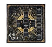 Tarot Tablecloth, Tarot Card Tablecloth | Square Tarot Tablecloth - Thickened Tarot Card Fortune Telling Tablecloth Made of Velvet for Cave Room, Camping, Wall Decoration, Kitchen, Dining Room, Picnic
