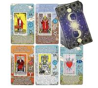 TAROTIKA Learn to lay tarot cards, tarot cards for beginners, no manual required, easy and quick tarot deck with German meanings on you