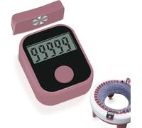 Tarotoo Knitting Machine Counter, Row Counter for Knitting Machine - Attachable Magnetic Suitable for 32.40.48 Needle Row Counter - Pink