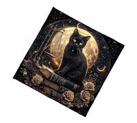 Tarots Tablecloth Divinations Table Cover Tarot Reading Oracles Board Game Mat Square Shape Pendulums Altars Table Cloth Fortunes Telling Cloth