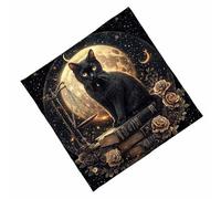 Tarots Tablecloth Divinations Table Cover Tarot Reading Oracles Board Game Mat Square Shape Pendulums Altars Table Cloth Fortunes Telling Cloth