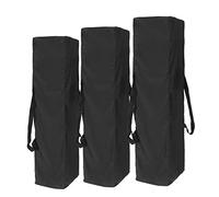Tarp Bag, 2 Side Handles, Storage Bag, Tent Carry Bag, Black Waterproof Carry Bag, Perfect for Camping, Picnic, Travel, Lawn, Black, 140X34X34CM/55"X13.4"X13.4INCH, Unisex