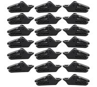 Tarp Clips, 20PCS Awning Clips Set, Plastic Awning Clamp Set Instant Clip for Camping, Tarps, Caravan, Garden Shade Cloth