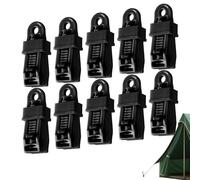 Tarp Clips - Heavy Duty with Non-Slip Teeth Hooks - Clips and Clips for Outdoor Canvas | Canopy Tent UV Netting Camping Truck Boat Tarps Greenhouse Patio
