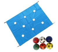 Tarp Hole Game to Strengthen Team Cohesion - Collaboration Games for Group Learning, Outdoor Sports Challenge Accessories for Community Events, Business and Schools