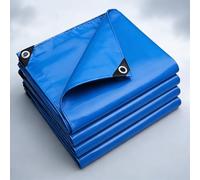 Tarp Sheet Cover 60 x 180 cm Heavy Duty, Mould-Resistant, Easy to Wash - PVC Material, Reinforced Edges Tarpaulin Ground Tarp Sheet Cover for Garden, Gazebo, Blue