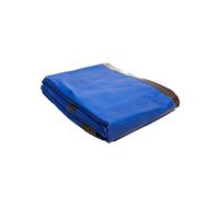 TARPAFLEX 3.5m x 5m Brown/Blue Tarpaulin Waterproof Heavy Duty Tarp Sheet Cover, 185gsm Multipurpose Groundsheet With UV Protection & Shrinkproof Material