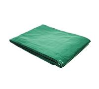 TARPAFLEX 5.4m x 7m Green Tarpaulin Waterproof Lightweight Tarp Sheet Cover, 80gsm Multipurpose Groundsheet With UV Protection & Shrinkproof Material