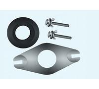 Tarpan Close Coupled Wc Toilet Pan Cistern Doughnut + Fixings Kit