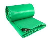 Tarpaulin 2m x 2m Water-resistant,Tarp Waterproof Heavy Duty Sheet Cover | Multipurpose GroundSheet for Camping Garden Furniture Storage DIY Projects Easy Foldable Ground Tarp Sheet,Green,3x6m