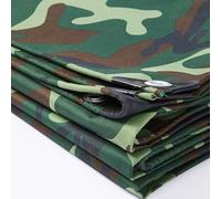 Tarpaulin 450g/m² Heavy Duty Camo Tarp Sheet 1x1.5m 1.2x1.5m 1.5x2m 2x3m 3x4m 4x6m Multipurpose Covers Outdoor Furniture Caravan Cover Sheet(1.2x1.2m)