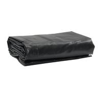 Tarpaulin Anthracite 4 x 4 m 650 g/m² Canvas with PVC Coating Tear-Resistant Waterproof UV-Resistant with Eyelets Edge Reinforcement for Garden Camping Car Trailer Boat Protection