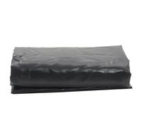 Tarpaulin Black 1.5 x 2 m Canvas with PVC Coating 650 g/m² Tear-Resistant Waterproof UV-Resistant with Metal Eyelets for Garden Camping Car Boat Protection and Cover