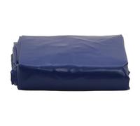 Tarpaulin Blue 5 x 5 m 650 g/m² Canvas with PVC Coating, Tear-Resistant, Waterproof, UV-Resistant with Metal Eyelets, Versatile Protective Tarpaulin for Garden, Camping, Car, Boat, Trailer, Wood