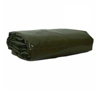 Tarpaulin Canvas with PVC Coating 650 g/m² Olive Green 3.5 x 5 m Waterproof Tear-Resistant Weatherproof with Eyelets Edge Reinforcement for Garden Car Boat Outdoor Protection Wind Rain