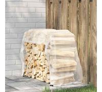 Tarpaulin Clear/Black 1x2m Polyethylene 140g/m² 0.1mm Eyelets Aluminium Corners