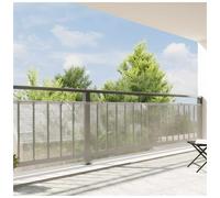 Tarpaulin Clear PE 1x10m Transparent 70% with Eyelets Heavy Duty Outdoor CoverXL