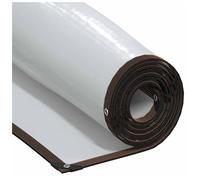 Tarpaulin Clear PE 8x10m 70% Transparent Waterproof Eyelets Reinforced Black HD