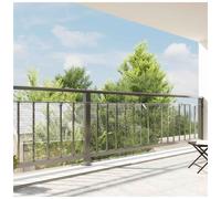Tarpaulin Clear PVC 1x8 m Waterproof Eyelets Durable Outdoor Cover with Grommets