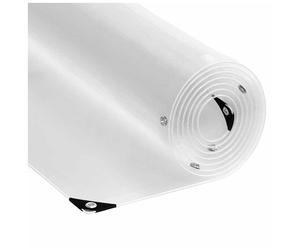 Tarpaulin Clear PVC 6 x 12 m Waterproof with Eyelets HD Durable Tuff Transparent
