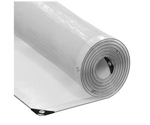 Tarpaulin Clear Transparent PE 3 x 10 m Waterproof with Eyelets Durable Cover UK