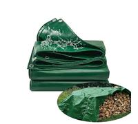 Tarpaulin Cover 2.3 x 3.6 m Waterproof & Heavy Duty, Uv, Dust, Rain, Snow Protection Indoor Dust Cover with Rope Waterproof for Outdoor Furniture Caravan Car, Green