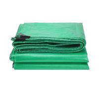 Tarpaulin Extra Heavy Duty Waterproof 140 x 240 cm Heavy Duty, with Eyelets Camping Ground Sheet Easy to Wash for Garden Furniture Camping Ground Sheet Truck Cover, Green