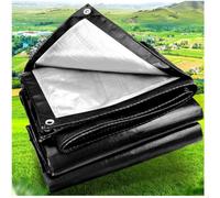 Tarpaulin Extra Heavy Duty Waterproof Cover Tarp Ground Sheet Mesh 250Gsm 6M X 8M