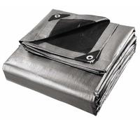 Tarpaulin Extra Super Heavy Duty Waterproof HD Cover Tarp Ground Sheet Mesh 320GSM (5m x 6m)